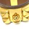 HERMES Medor Corriedossian Leather Bracelet Women's Brown x Gold Hardware 6