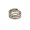HERMES Vintage Italique Silver 925 Ring Accessory Women's No. 9, Image 3