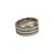 HERMES Vintage Italique Silver 925 Ring Accessory Women's No. 9, Image 5