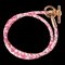 HERMES Bangle Bracelet Grennan Double Tour Pink Multi, Image 1