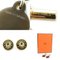 Hermes Earrings Chaine D'Ancre Pm Buffalo Horn Brown Women's, Set of 2 5