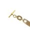 HERMES Chaine d'ancre Bracelet Buffalo Horn Brown Gold, Image 5