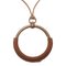 HERMES Grand Loop Necklace Necklace Gold aluminum Gold 2