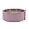 HERMES Click Crack GM H Bangle Bracelet Pink Ladies Z0005114 4