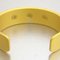 HERMES bangle collie edo cyan yellow gold metal material bracelet wide women's men's 4