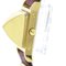 Reloj de vestir para mujer HERMES Medor de cuarzo bañado en oro, Imagen 4