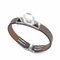 Rival Bracelet Etoupe Swift in Leather from Hermes, Image 2