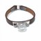 Rival Bracelet Etoupe Swift in Leather from Hermes, Image 1