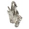 HERMES Pegasus Cadena Necklace Charm Pendant Bag 1993 Limited Silver Color Keychain Top Small AQ6450 2
