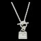 HERMES Kelly Amulet Necklace Silver SV925 1