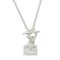 HERMES Kelly Amulet Necklace Silver SV925 6