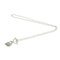 Birkin Motif Necklace in Silver from Hermes, Image 8