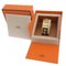 HERMES location L01.210 gold-plated black quartz analog display ladies gold dial watch, Image 8