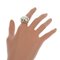 HERMES Apple Vintage Silver 925 No. 9.5 Women's Ring, Image 3
