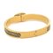 Bracelet jonc HERMES Mini Click Chaine d'Ancre Or/Noir 3