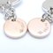 Hermes Serie Earrings Long Silver 925Xk18Pg Pink Gold 291132, Set of 2 5