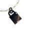 HERMES Amulett Vorhängeschloss GM Buffalo Horn Cadena Chain Halskette Multicolor Herren Damen 4