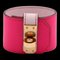 HERMES Kelly Twist GM Bracelet Size T2 Vaux Swift Rose Pop Pink Gold Hardware U Engraved, Image 1