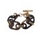 Bracelet Yulidice Buffalo Chaine Dancre Gris de Hermes 1