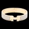 HERMES Enamel Bracelet Click H Gold Plating No Stone Charm Bracelet Beige,Marron,Pink Gold 1