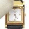 HERMES Medor wrist watch 613006 〇X R gold, green belt quartz 4
