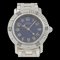 HERMES Clipper Watch Diver CL5.210 Stainless Steel Silver Quartz Analog Display Ladies Navy Dial 1