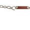 Etrier Bracelet in Metal & Leather from Hermes 5