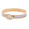 HERMES Mini Click Chaine d'Ancre PM Emaille Armband Hypno/Rosa Gold 2