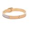 HERMES Mini Click Chaine d'Ancre PM Enamel Bracelet Hypno/Pink Gold 4