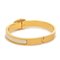 HERMES Click Chaine d'Ancre Bangle Gold Ivory 3