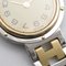 Gold Plated Clipper Wrist Watch from Hermes 9