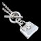 HERMES Amulet Kelly Necklace Silver Ag925 SV925 Pendant Neck Fashion Accessories Women Men Unisex, Image 1