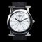 HERMES H Watch Rondo HR1.510 Quartz White Dial Stainless Steel Leather Ladies 1