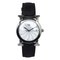 HERMES H Watch Rondo HR1.510 Quartz White Dial Stainless Steel Leather Ladies 3