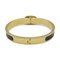 Mini Click Chaine Dancre Bangle in Gold-Plating from Hermes 2