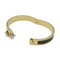 Bracelet Jonc Mini Click Chaine Dancre en Plaqué Or de Hermes 3