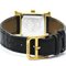 HERMES H Uhr Vergoldetes Leder Quarz Damenuhr HH1.201 BF559396 5