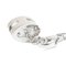 HERMES Pop Ash H Necklace Marron Glace Silver, Image 5