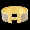 HERMES Clic Clac GM Bangle Etoupe Gold 1