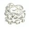Large Silver Chain Dancre Enchainee Ring from Hermes, Image 3