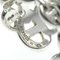 Large Silver Chain Dancre Enchainee Ring from Hermes 9