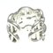 Large Silver Chain Dancre Enchainee Ring from Hermes, Image 4