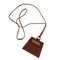 HERMES Montpetit Kelly Necklace Brown Women's 3
