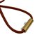 HERMES Montpetit Kelly Necklace Brown Women's 2