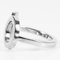 AU750 Design Ring in Silver from Hermes 2