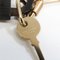 HERMES Amulet Padlock GM Buffalo Horn, collar con colgante de metal para mujer [beige, marrón oscuro, dorado], Imagen 6