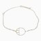 HERMES Necklace Chaine d'Ancle Game Long Anchor Chain Ag925 Silver Women's Accessories Jewelry 1
