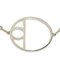 HERMES Necklace Chaine d'Ancle Game Long Anchor Chain Ag925 Silver Women's Accessories Jewelry 3