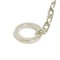 HERMES Necklace Chaine d'Ancle Game Long Anchor Chain Ag925 Silver Women's Accessories Jewelry 7