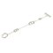 HERMES Bracelet Chaine d'Ancle Farandole Silver 925 Women's 2